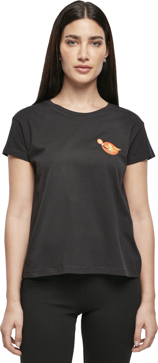 MisterTeeDamenT-ShirtLadiesSpaceJamTuneSquadLolaBoxTeeBlack