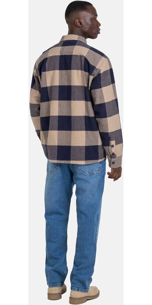 ReellHemdShirtFreemanShirt1302-043-21-006CheckNavy-Sand-S