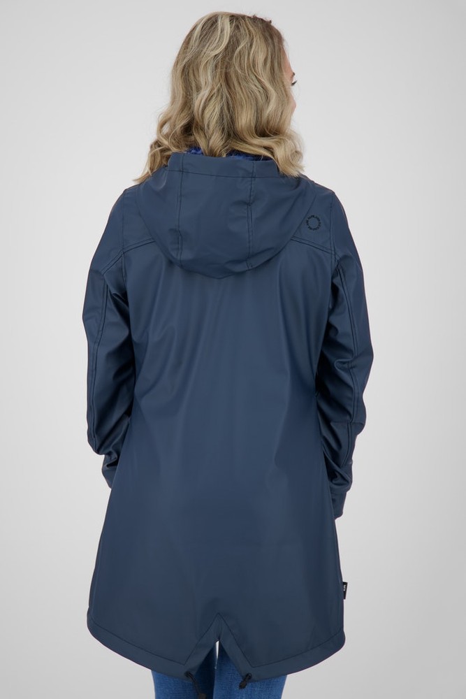 AlifeKickinDamenRegenjackeAudreyAKRaincoatCobalt-XS