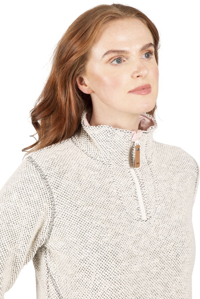 TrespassDamenHoodieSweatshirtRonette-FemaleCasualSweaterOffWhite