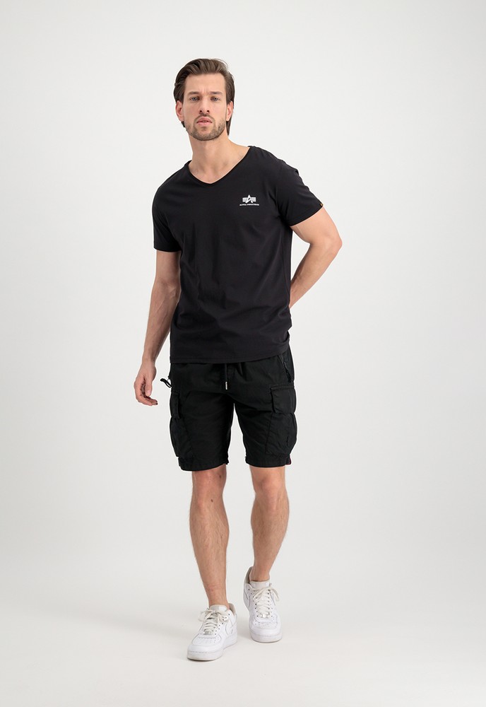 AlphaIndustriesShortRipstopJoggerShortBlack