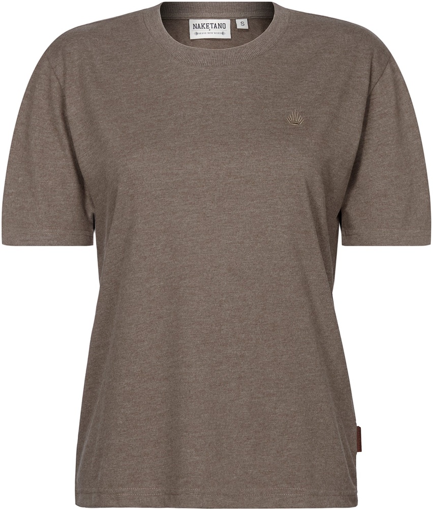 NaketanoDamenT-ShirtNewT-Shirt2301-0013OliveMelange-XS