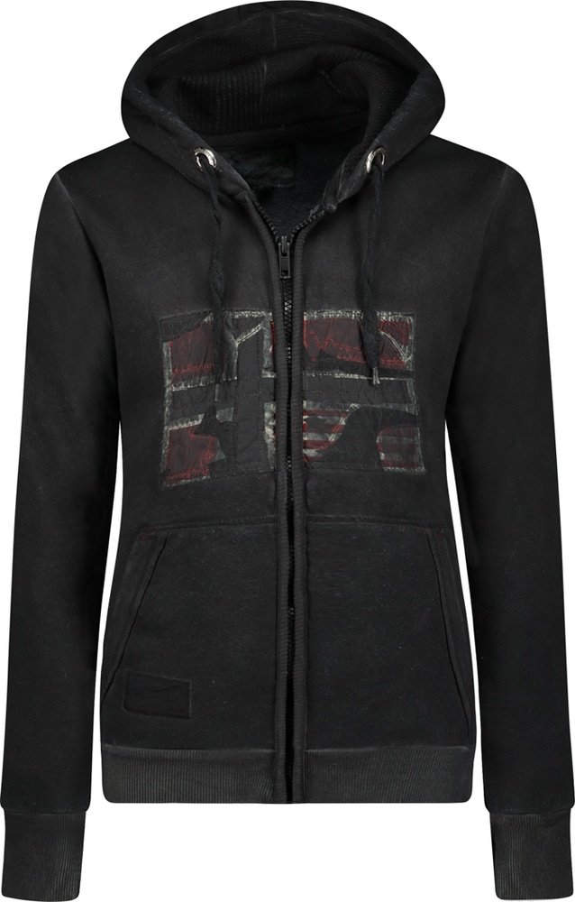 GeographicalNorwayHoodiePulloverGymclassDbMen100BlendedGrey-3XL