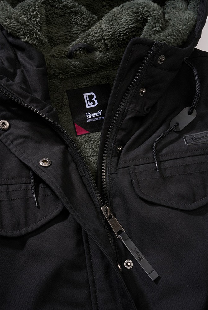 BranditWomenJackeLadiesMarshLakeParkaBlack-XS