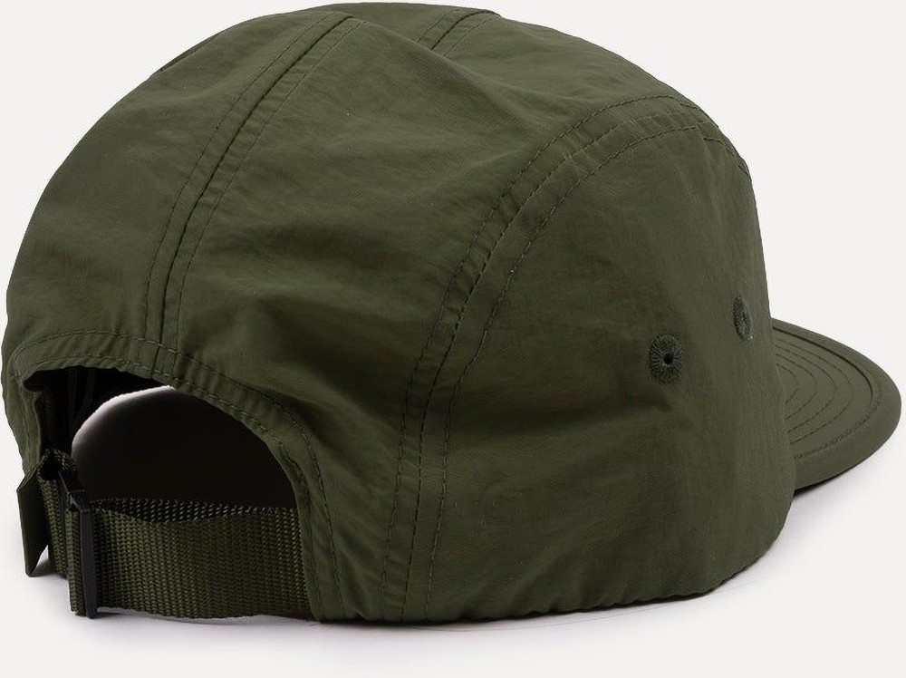 TrendsplantCapWaterRepellentNylonFivePanelCapDarkOliveGreen