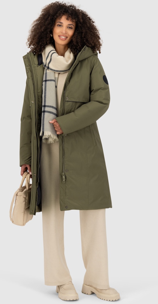 AlifeKickinDamenWinterjackeCarsynAKACoatshort11350-9999OliveDrab-L