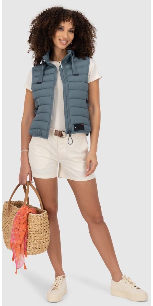 AlifeKickinDamenbergangsjackeRujaAKAShortVest11508-9999Basalt-L