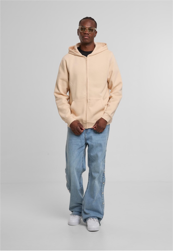 UrbanClassicsBasicEssentialZipHoodyTB8003Sand-3XL