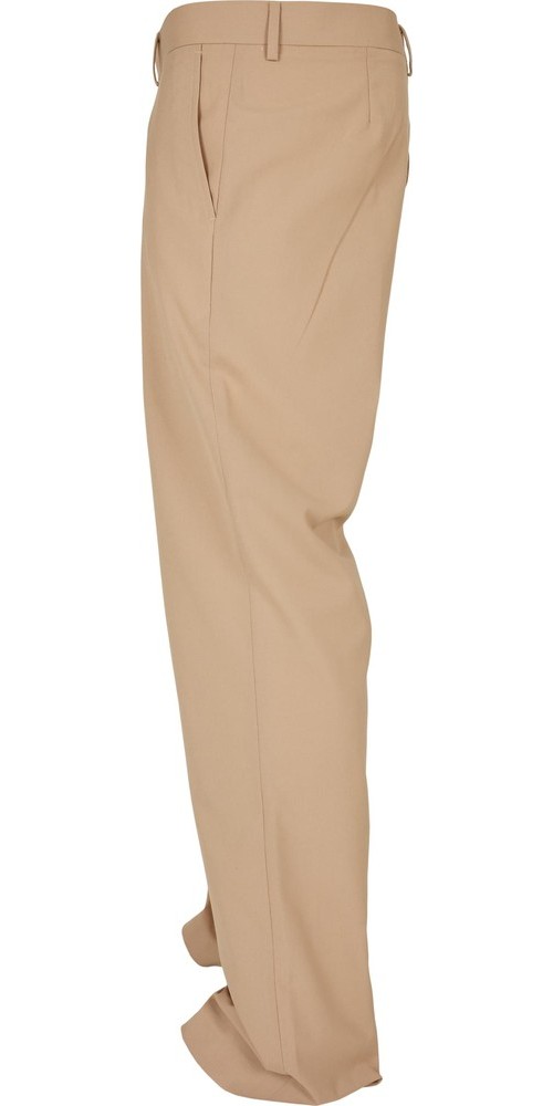 UrbanClassicsStraightPleat-FrontTrousersUnionbeige-28