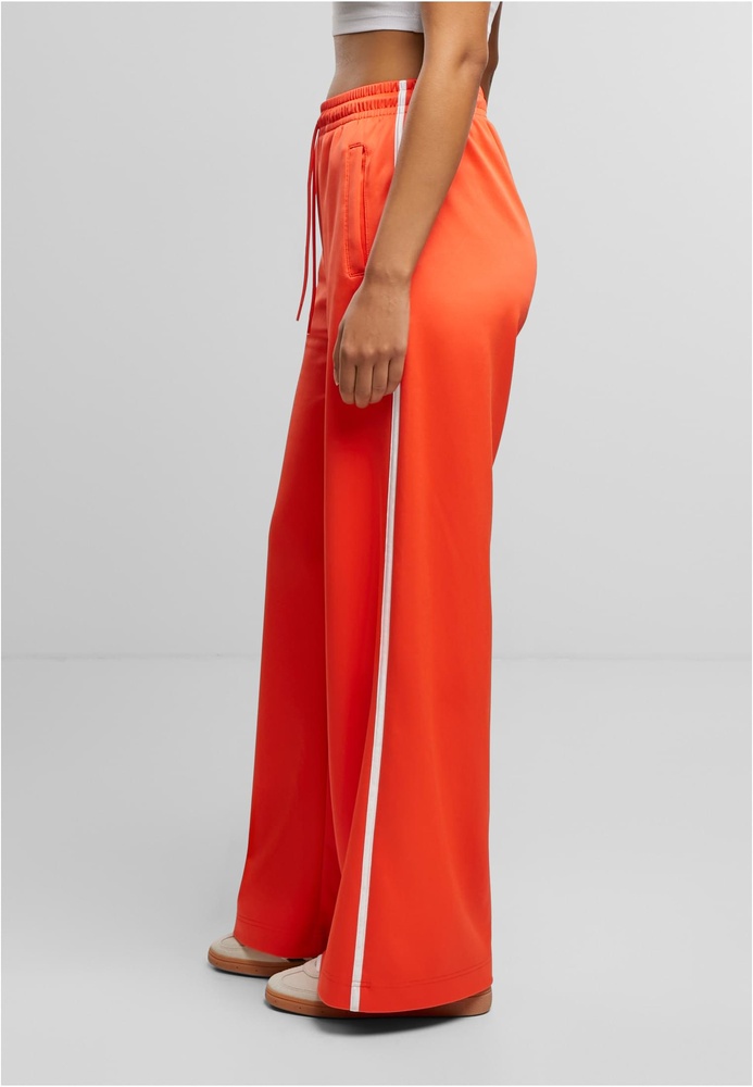 UrbanClassicsDamenLadiesWideLegTrackPantsTB7136Signalred-3XL