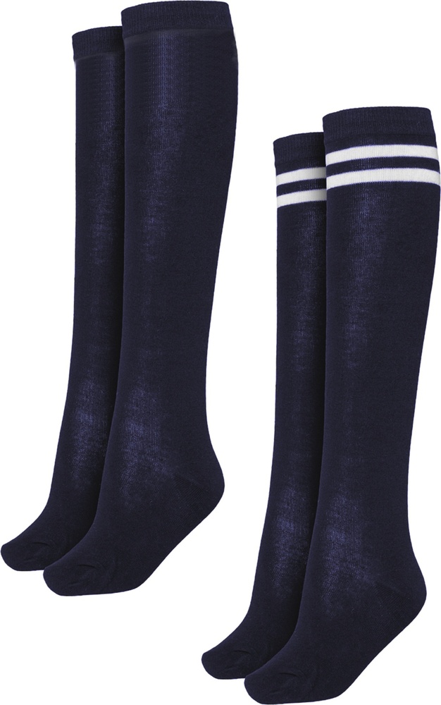 UrbanClassicsDamenSockenLadiesCollegeSocks2-PackNavy-39-42