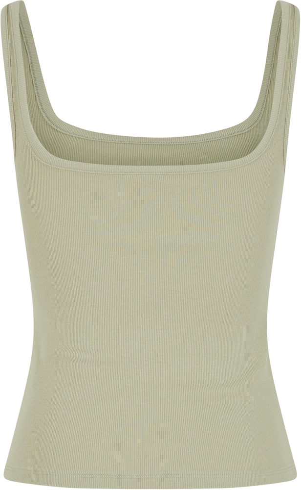 UrbanClassicsDamenLadiesWideNeckRibTop2-PackTB7513AWhiteSoftsalvia-3XL