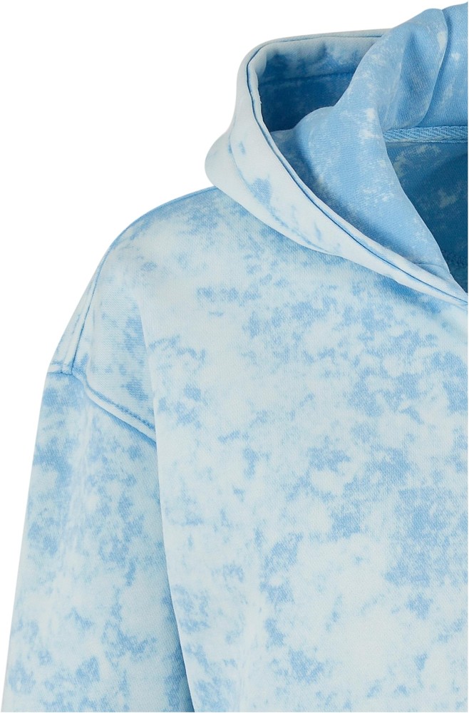 UrbanClassicsDamenLadiesShortOversizedTowelWashedZipHoodyBalticblue-3XL