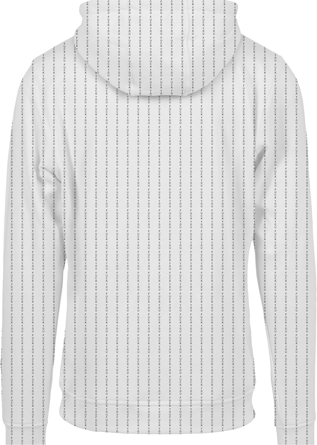 MisterTeeHoodieFuckyouHoodyWhite-3XL