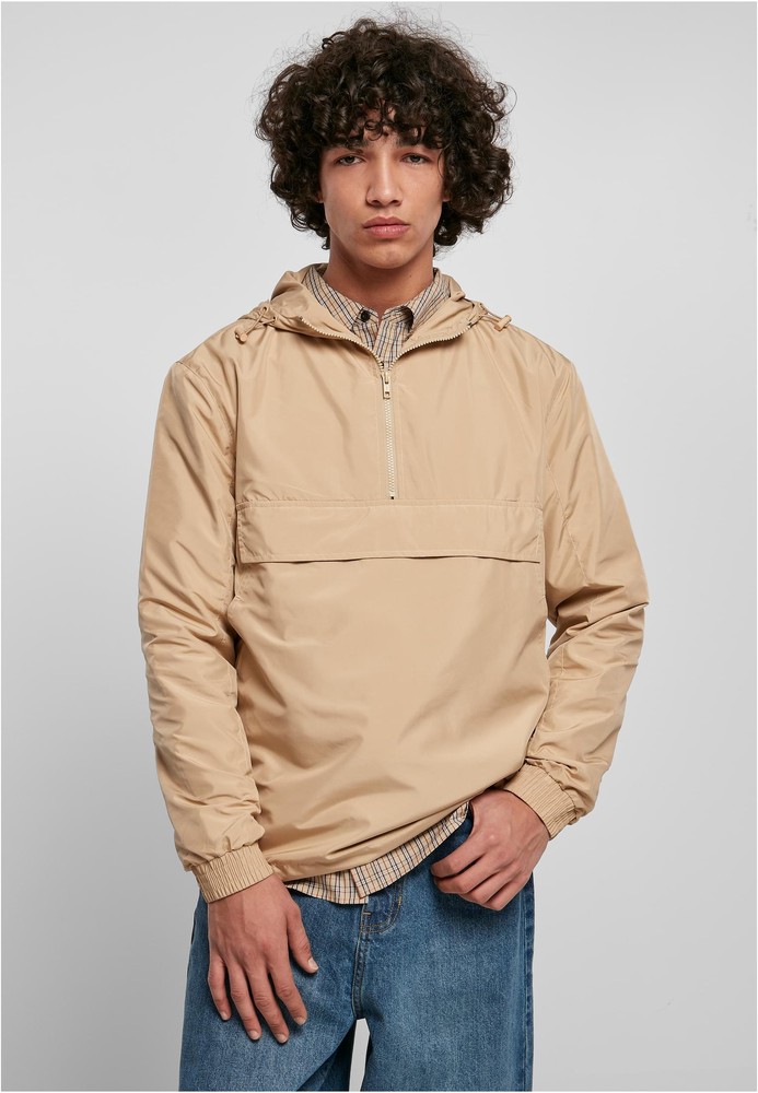 UrbanClassicsJackeBasicPullOverJacketUnionbeige-3XL