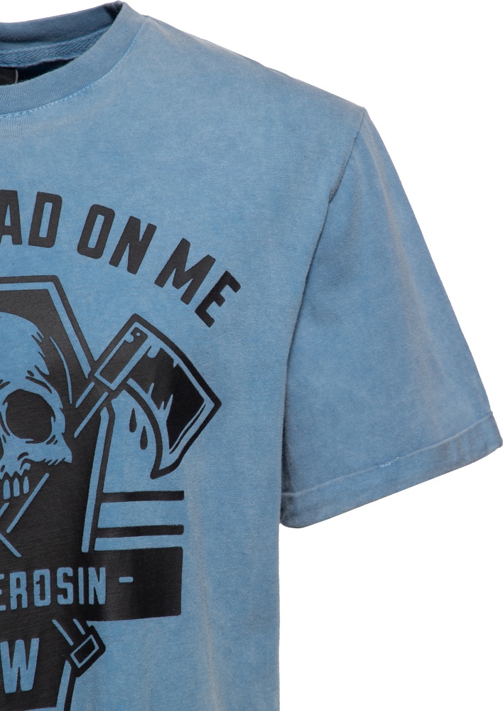 KingKerosinT-ShirtOilwashedDontTreadOnMeKKU41061