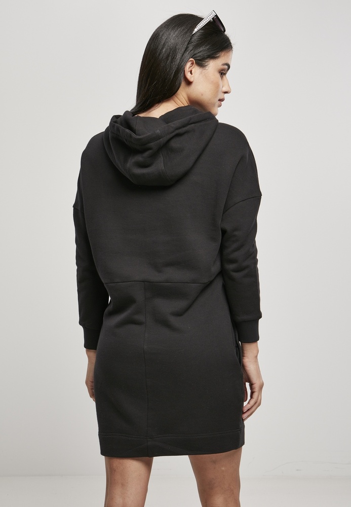 UrbanClassicsDamenKleidLadiesOrganicOversizedTerryHoodyDressBlack-3XL