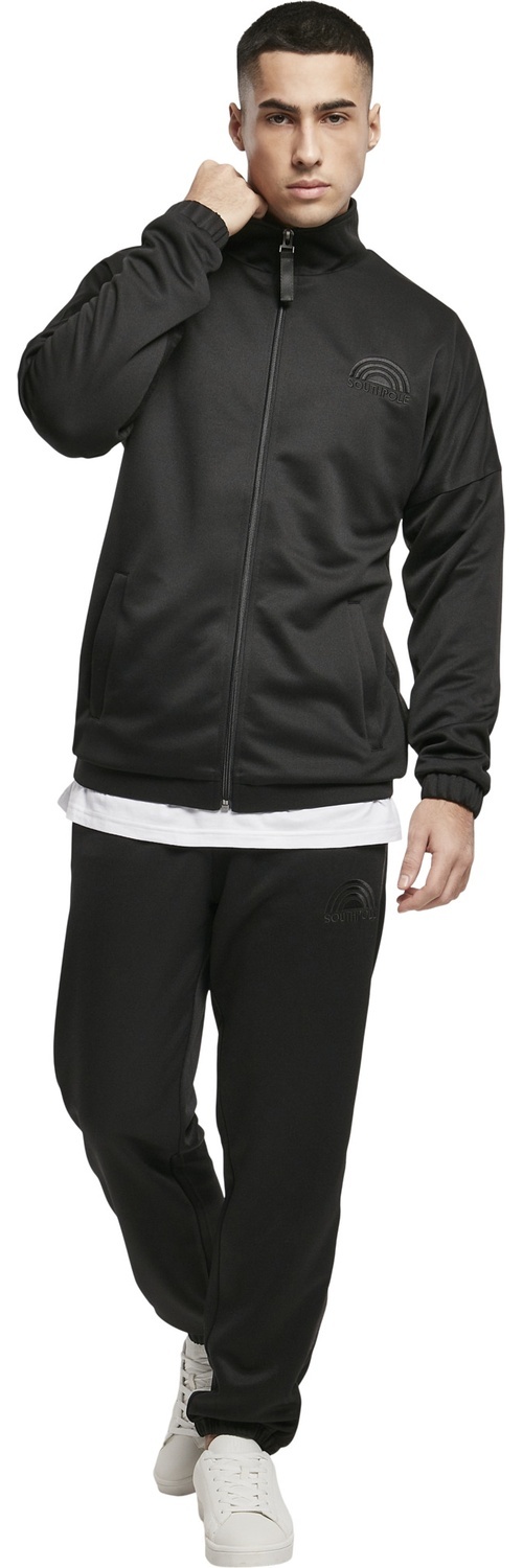 SouthpoleJackeTricotJacketWithTapeBlack