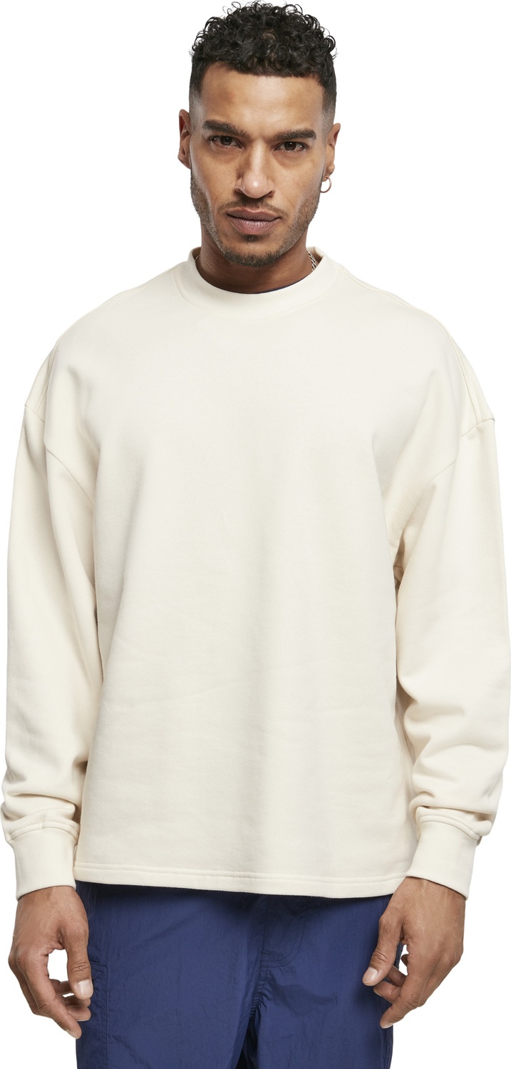 UrbanClassicsHoodieSweatshirtOrganicOversizedBoxyCrewWhitesand-3XL