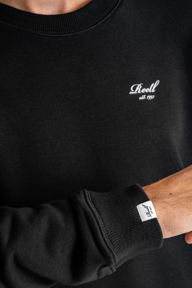 ReellSweatjackeStapleTerryCrewneck1304-024-15-126DeepBlack-S