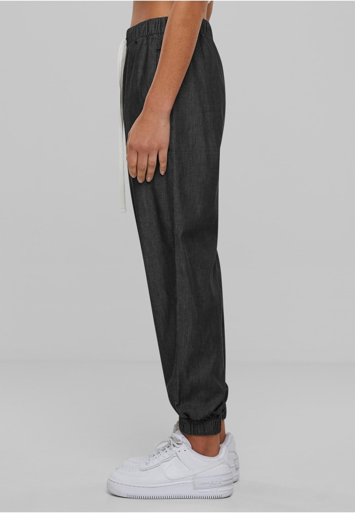 UrbanClassicsDamenLadiesLightDenimJogpantsTB6816Black-3XL