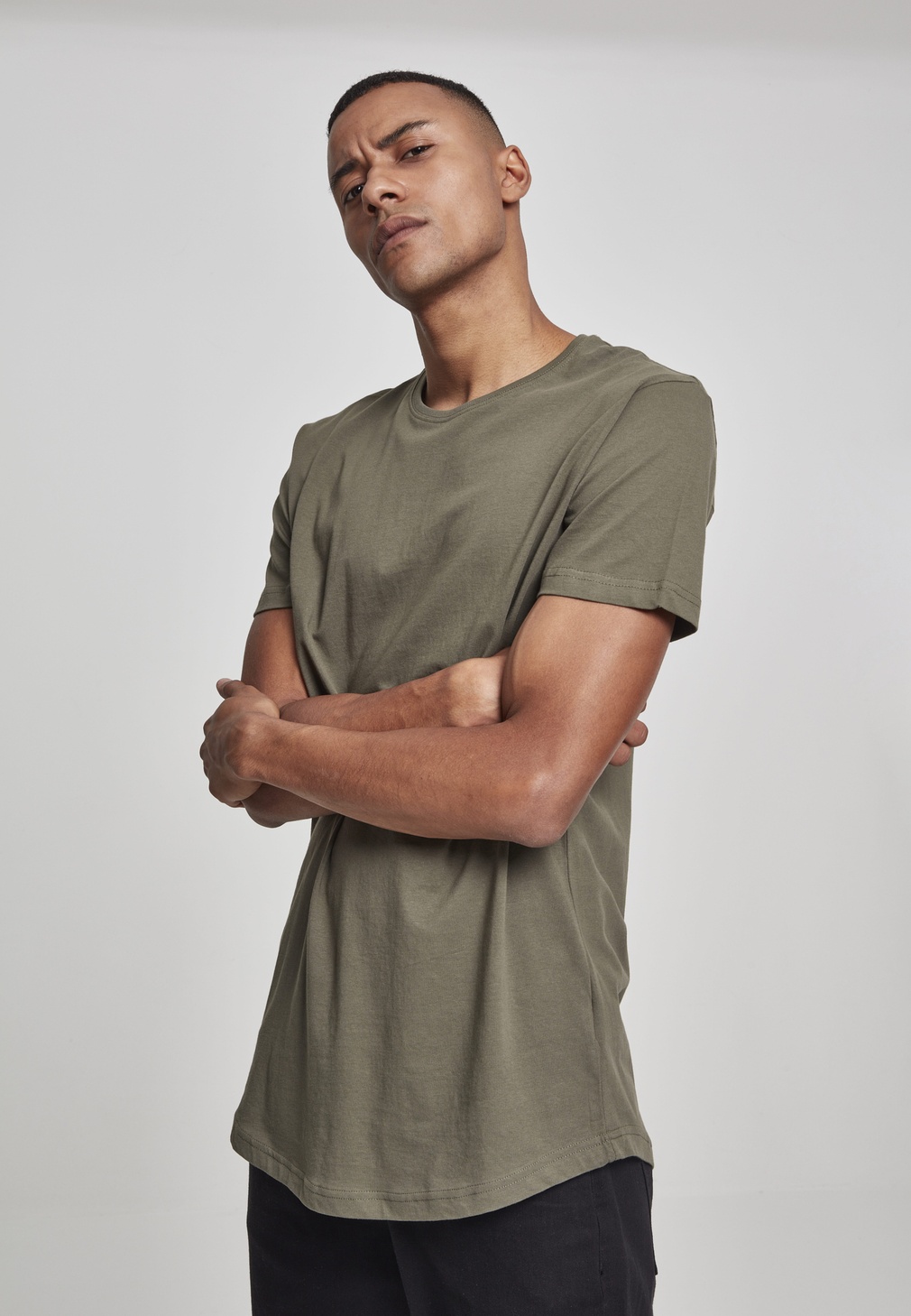 UrbanClassicsT-ShirtShapedLongTeeOlive-2XL