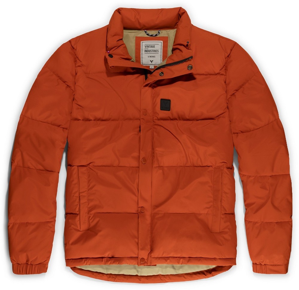 VintageIndustriesSteppjackeCasJacketOrange-S