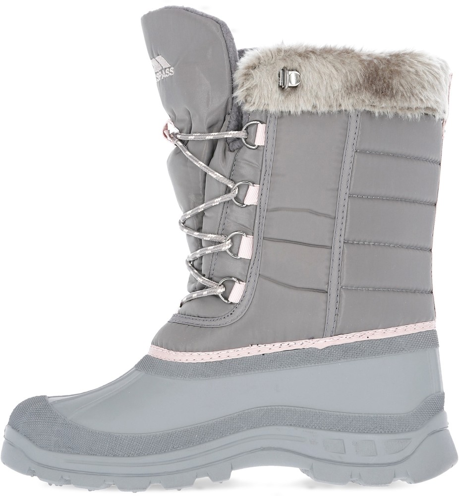 TrespassDamenWinterschuheStavraIi-FemaleSnowBootStormGrey