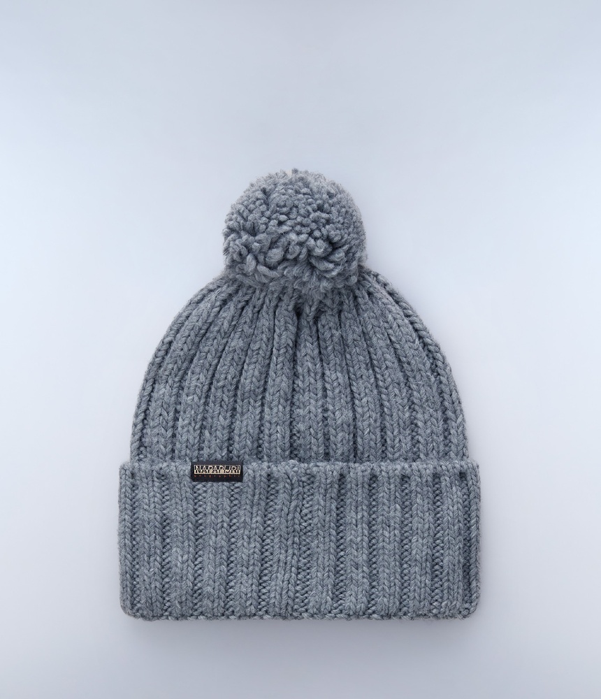 NapapijriCapFea2NP0A4GKAMediumGreyMelange