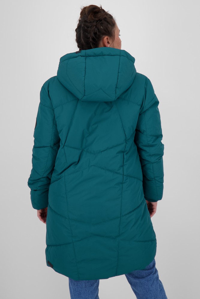AlifeKickinDamenWintermantelKasiaAKACoatForest-2XL