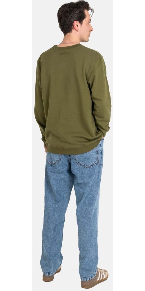 ReellPulloverStapleTerryCrewneck1304-024-15-126BrackenGreen-S