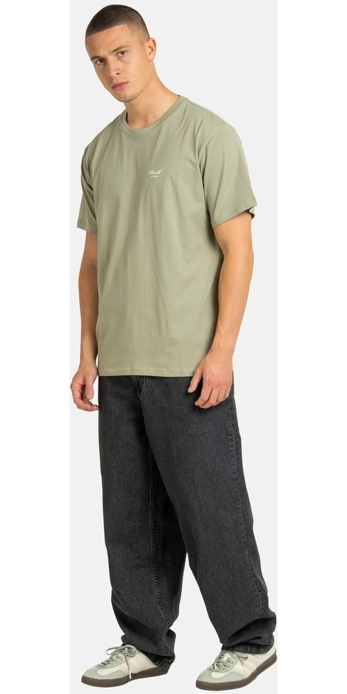 ReellT-ShirtUnisexStapleLogoT-Shirt1301-052-15-120GreenFog-S