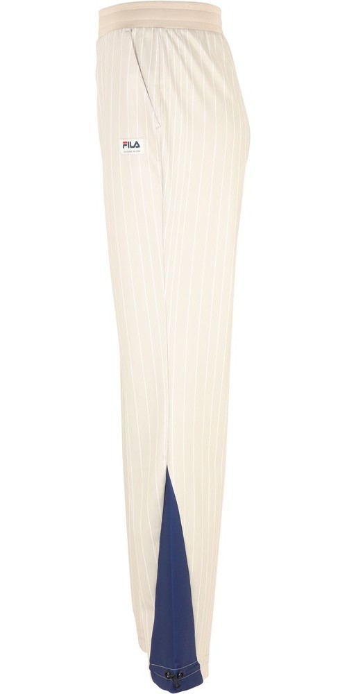 FilaDamenLongPantsTorrelavegaStripedTrackPantsFieldsofRyeAntiqueWhiteIrregularStriped