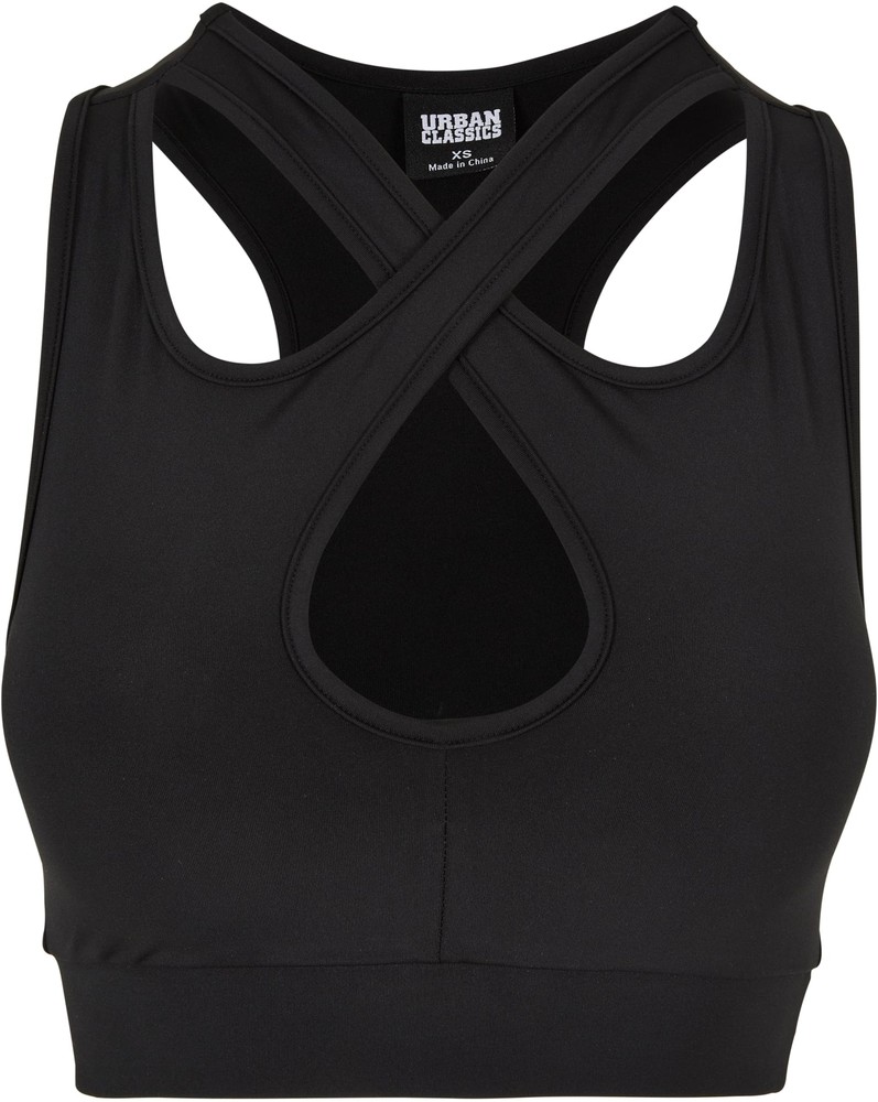 UrbanClassicsDamenLadiesCrossedSprotsBra