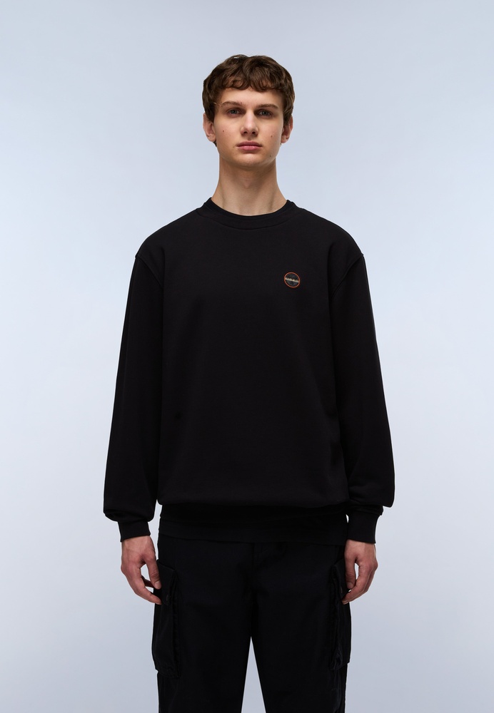 NapapijriPulloverB-BadgeC1NP0A8946BlackBeauty-XS