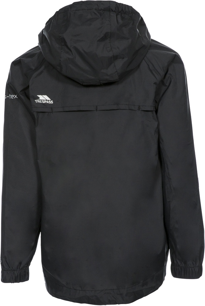 TrespassKinderRegenjackeQikpacJacket-UnisexKidsPackawayJacketTp75Black-1112