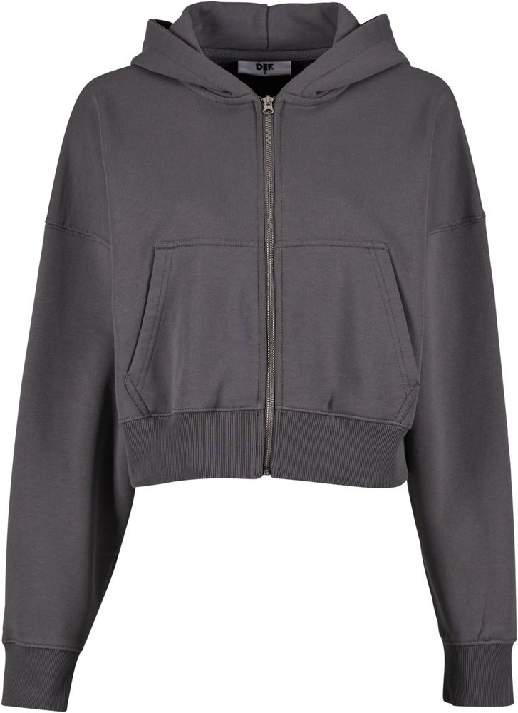 DEFDamenZipHoodieDFLZH040SteelGrey-L