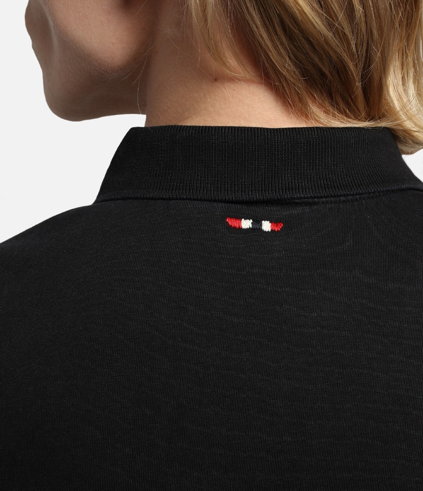 NapapijriPoloShirtElbasJerseyNP0A4GB4Black-XS