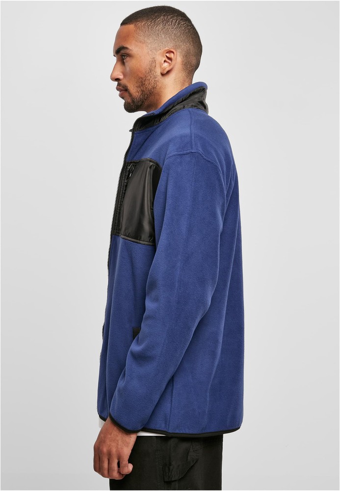 UrbanClassicsJackePatchedMicroFleeceJacketSpaceblue-3XL