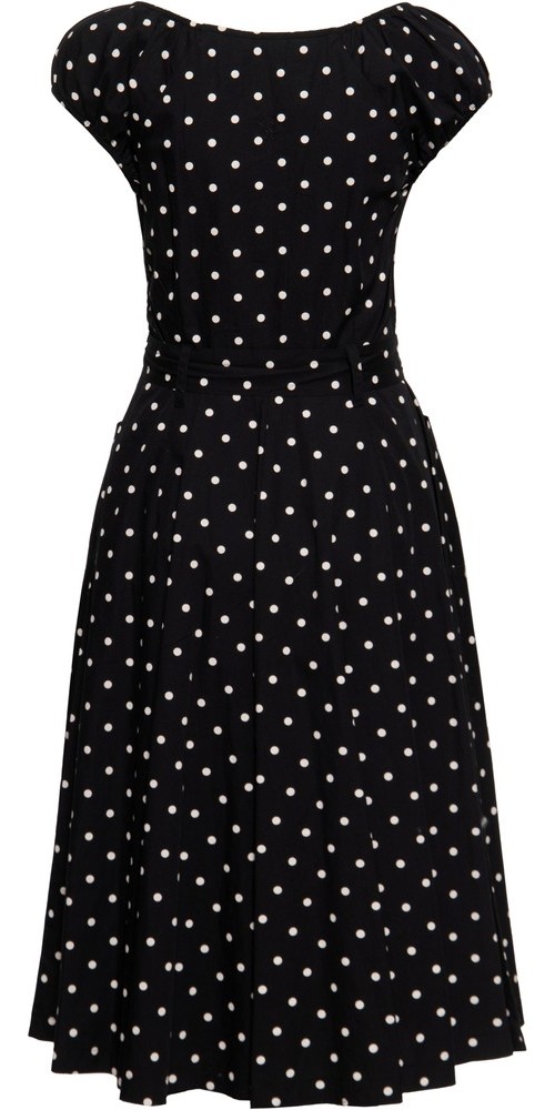 QueenKerosinDamenSwingKleidSchwarz-3XL