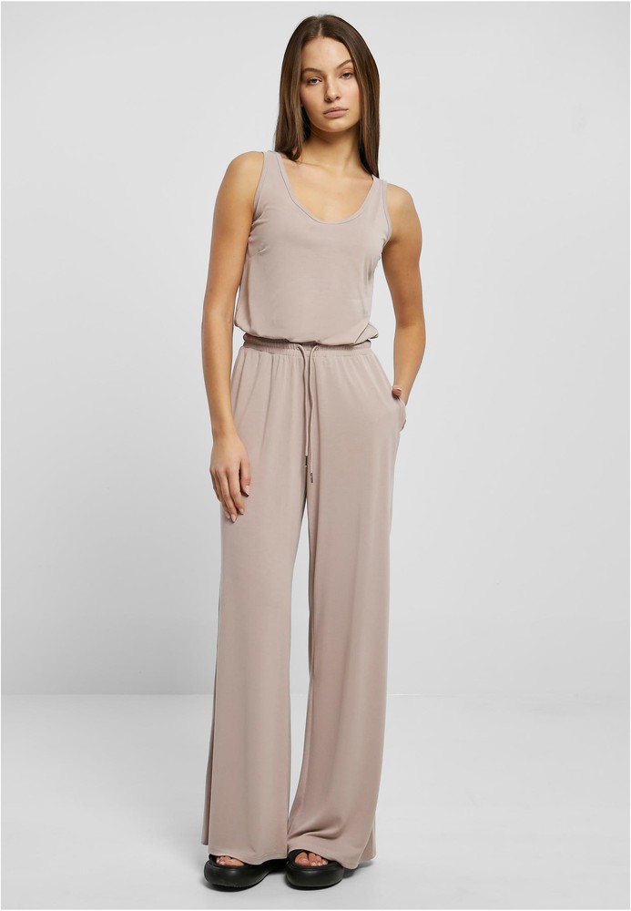 UrbanClassicsDamenLadiesLongSleevlessModalJumpsuit