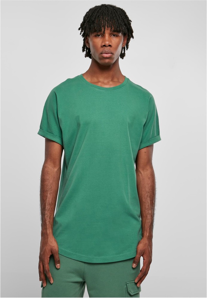 UrbanClassicsT-ShirtLongShapedTurnupTeeLeaf-3XL
