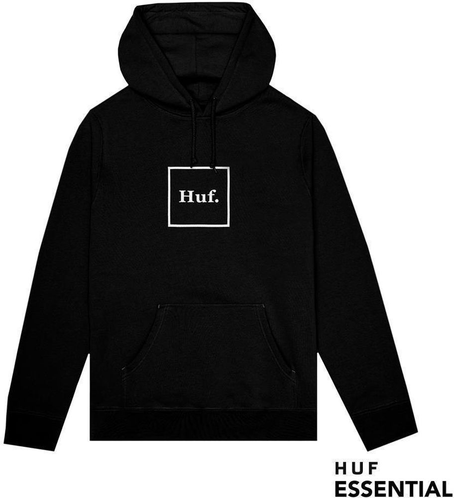 HUFEssentialsBoxLogoHoodiePF00098
