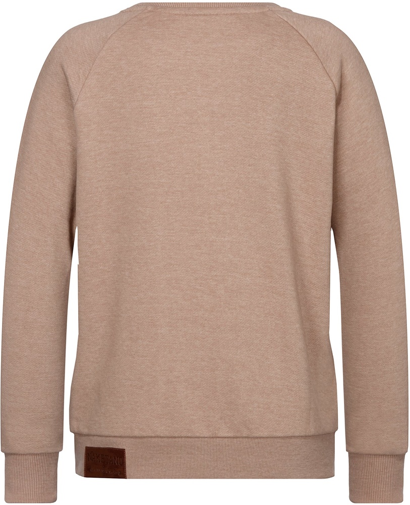 NaketanoDamenPulloverKrokettenhorst1801-0102MoccaMelange-XS