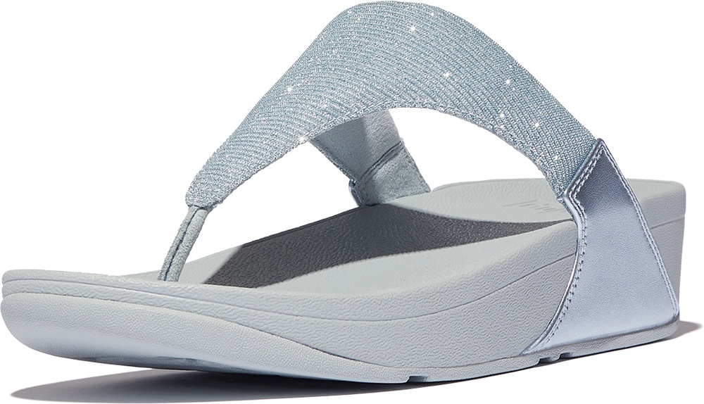 FitFlopDamenFlipFlopsLuluShimmerluxToe-PostSandalsFZ7QuietBlue-36