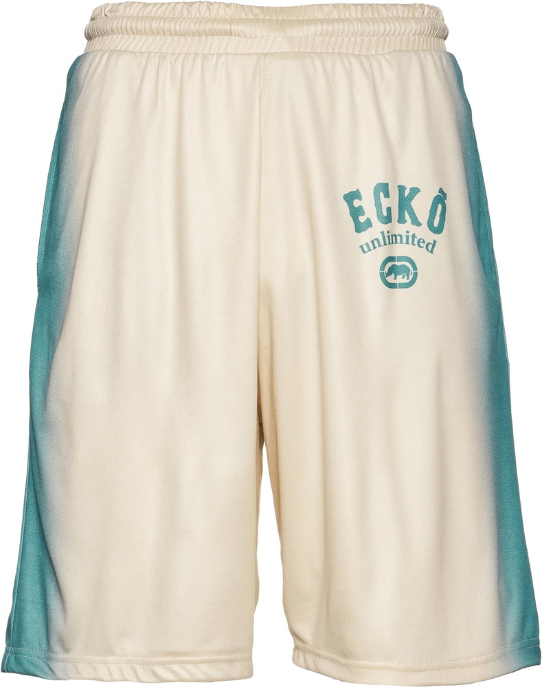 EckoUnltdFadedSoccerShortsECKOSH1039SandGreen-3XL