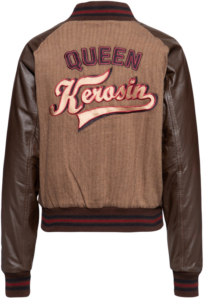 QueenKerosinCollegeJackeQKI19003Braun