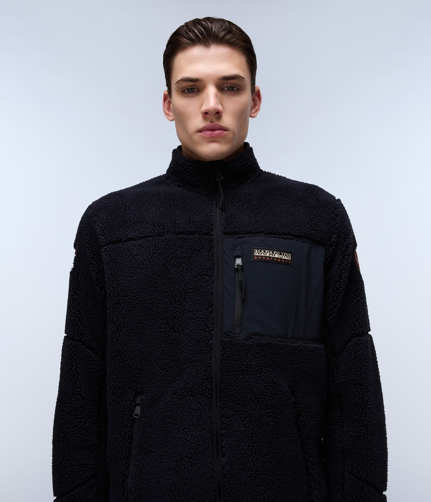 NapapijriFleecehoodieYupikFz3NP0A4GNTBlack-XS