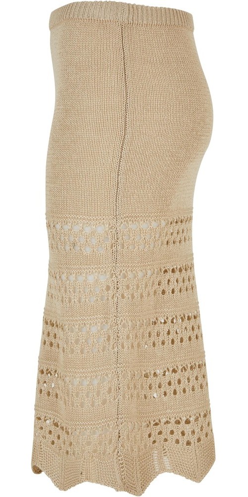UrbanClassicsDamenLadies34CrochetKnitSkirt