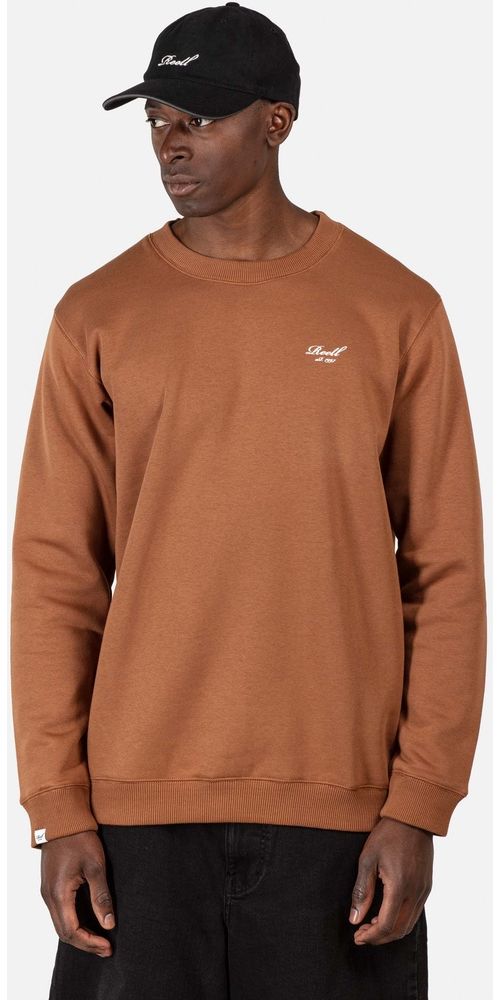 ReellPulloverSweatshirtRegularLogoCrewneck1304-022-15-018HazeBrown-S